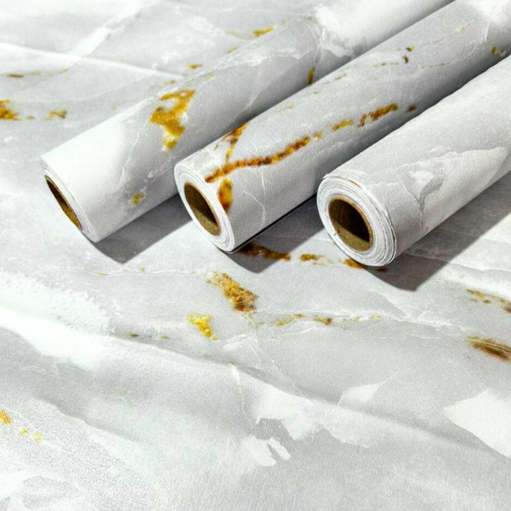 Papel de Parede Adesivo Mármore Dourado Luxo Quarto Sala Cozinha Lavabo Lavável em Oferta na Shopee