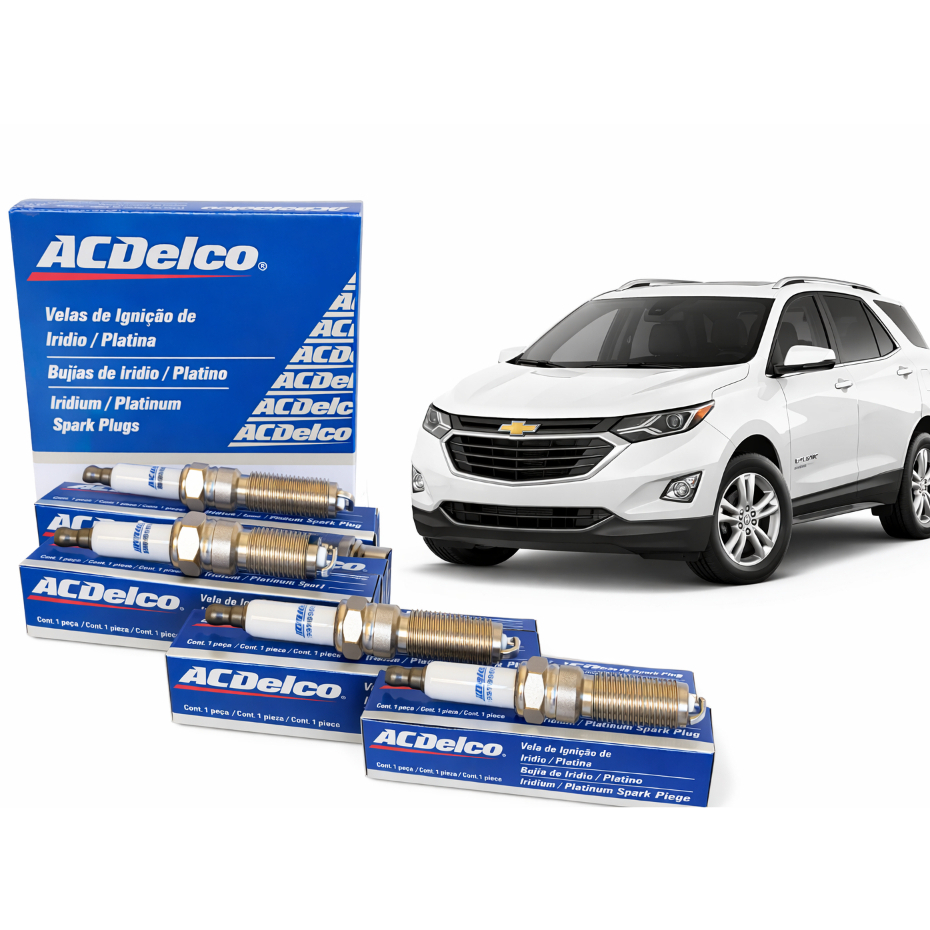 Jogo Velas Iridium Equinox 2.0 Turbo Gm 2017 A 2020  Original Acdelco