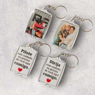 Chaveiro Pilote/Dirija com Cuidado Personalizado em Oferta na Shopee