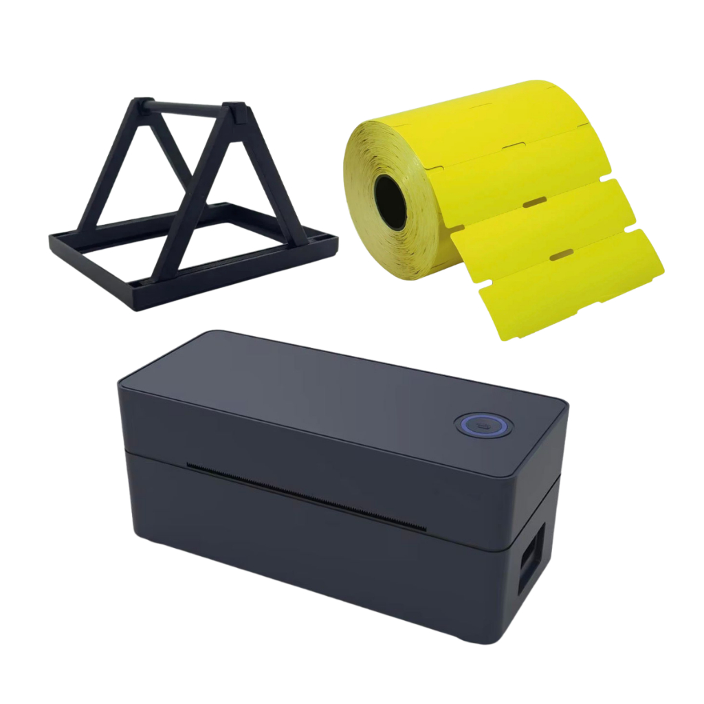 Impressora De Etiqueta Térmica Usb Bluetooth + 1 Rolo Gôndola