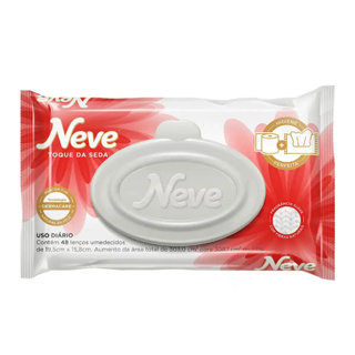 Toalha Umedecida Neve Dermacare Com 48 Unidades em Oferta na Shopee