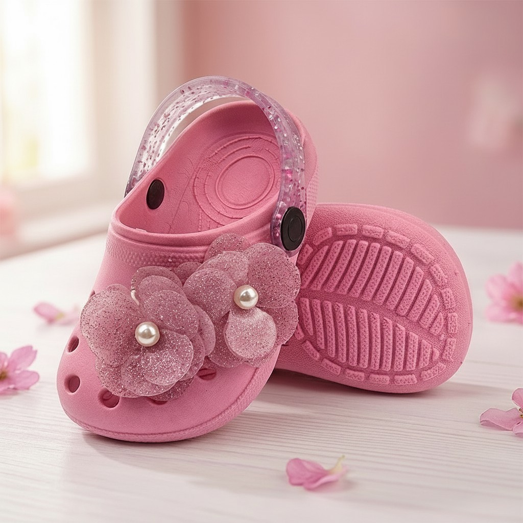 Sandália Infantil Menina Babuche Leve Macio e Divertido Chinelo Confortavel