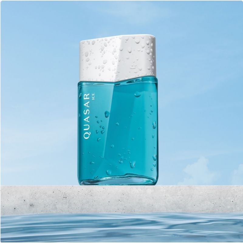 Perfume masculino desodorante colônia Quasar Ice boticário 100ml