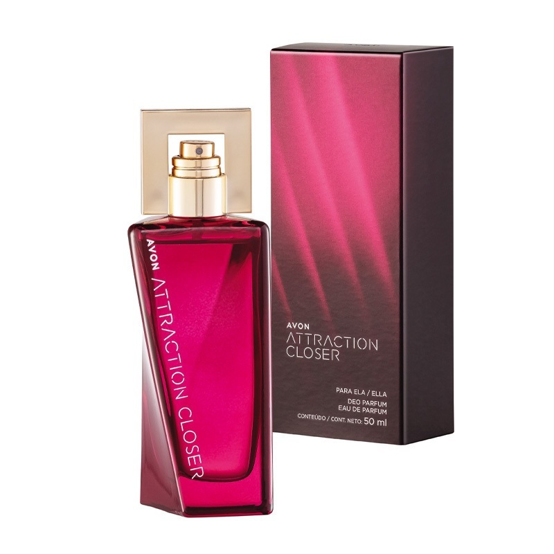 Attraction Closer Para Ela Deo Parfum 50ml Avon Original
