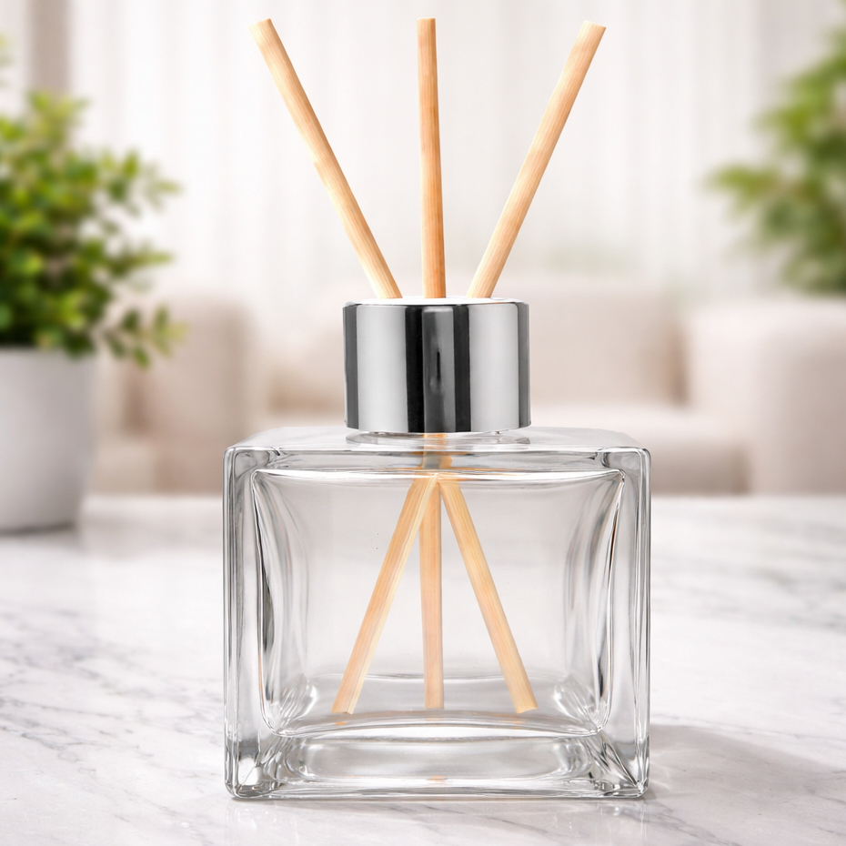 Frasco Vidro Aromatizador de Ambiente Difusor de Varetas 100ml