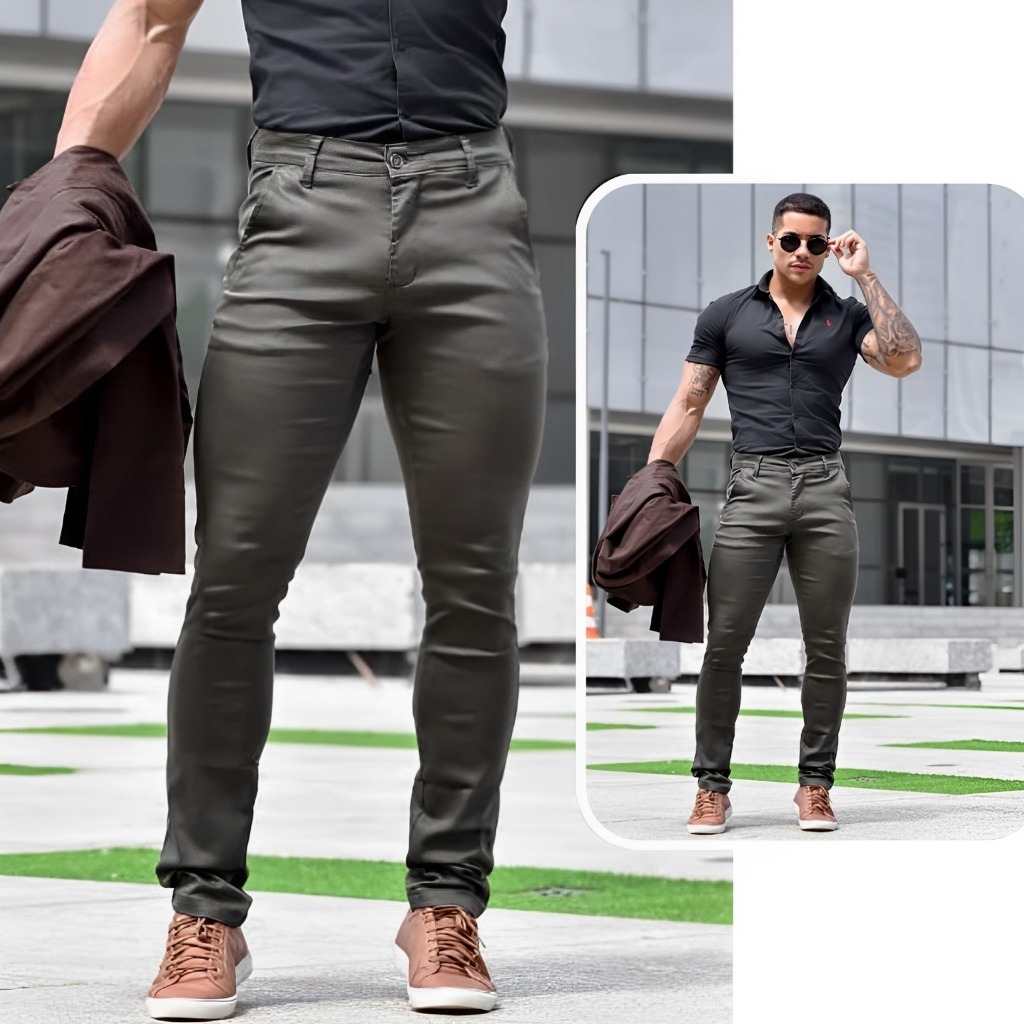 Calça  Sarja Social Esporte Fino Bolso EMBUTIDO  Masculina Premium Slim Super Confort , Jeans Direto Da Fabrica em Oferta na Shopee