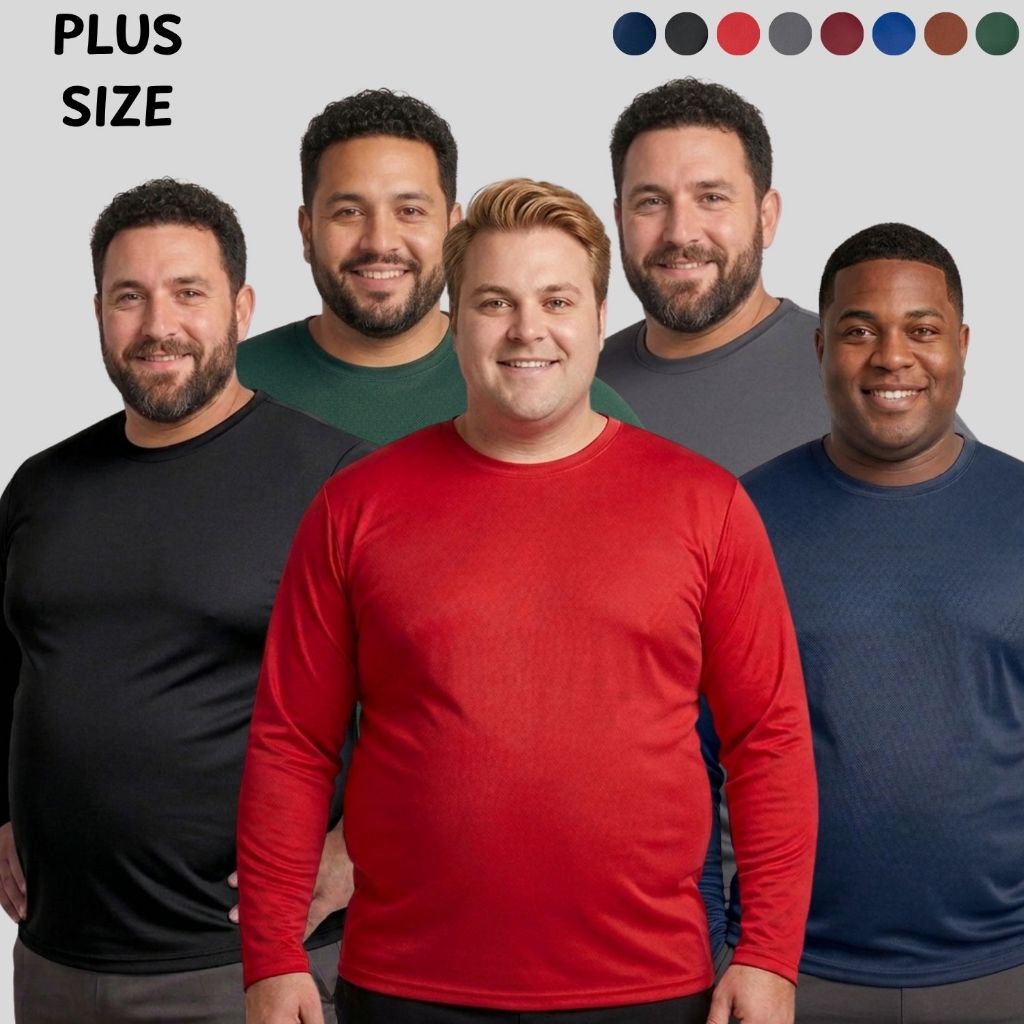 Kit 5 Camisetas Uv Masculina Plus Size Cores Sortidas Segunda Proteção Solar Lançamento Praia