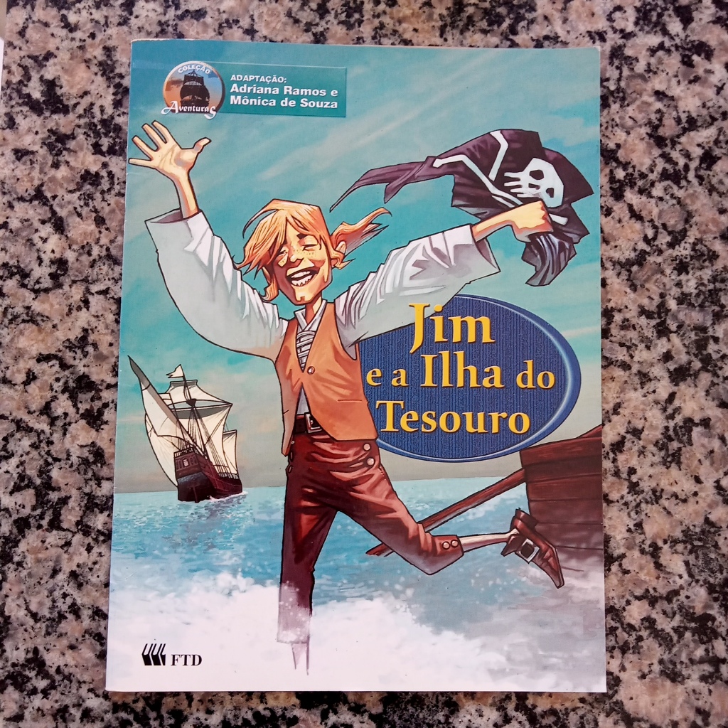 Livro Jim E A Ilha Do Tesouro De Joana Mantovani Garbelotto