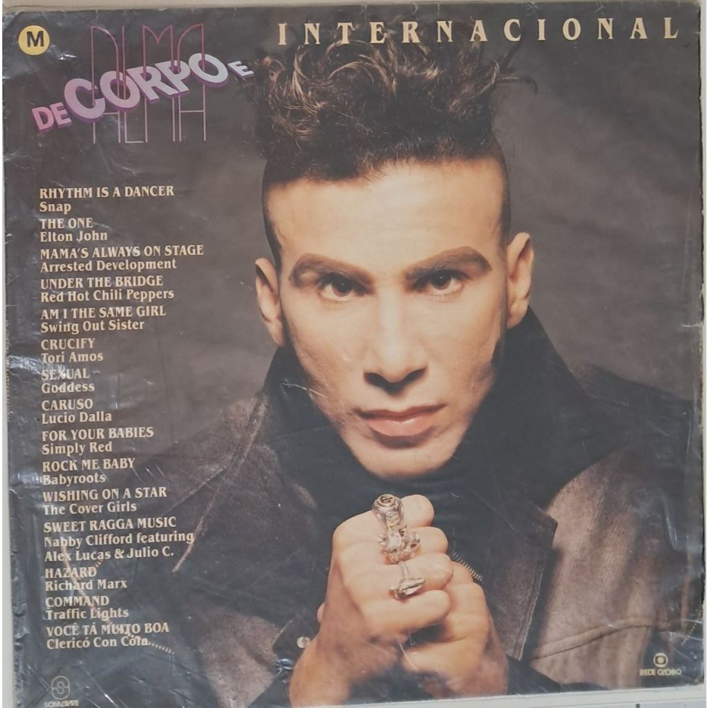 LP Vinil - De Corpo e alma - Internacional - 1992
