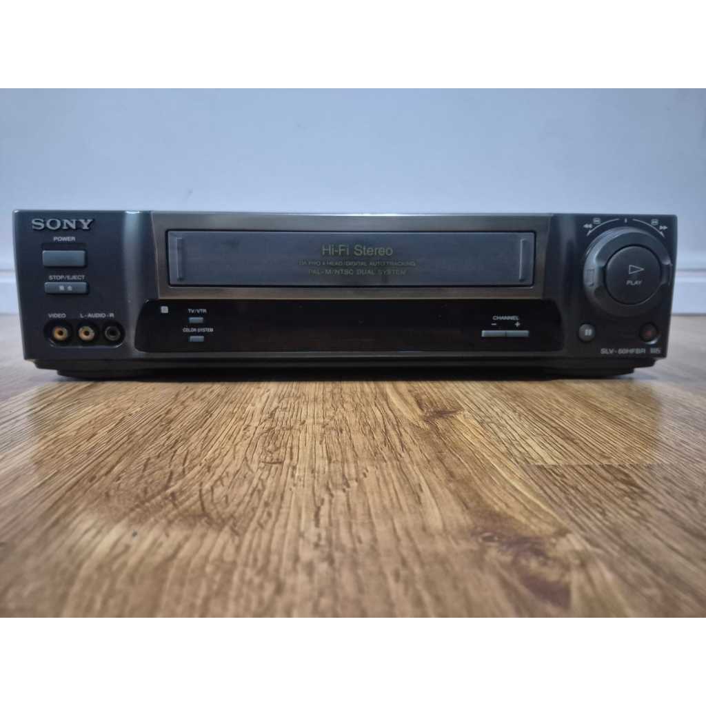Vídeo Cassete Sony Slv-60hfbr 4 Cabeças Com Defeito (Usado) Não está dando Imagem