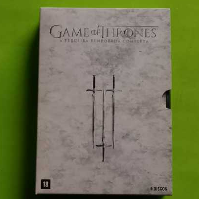 dvd box GAME OF THRONES - 3 temporada completa (legendada)