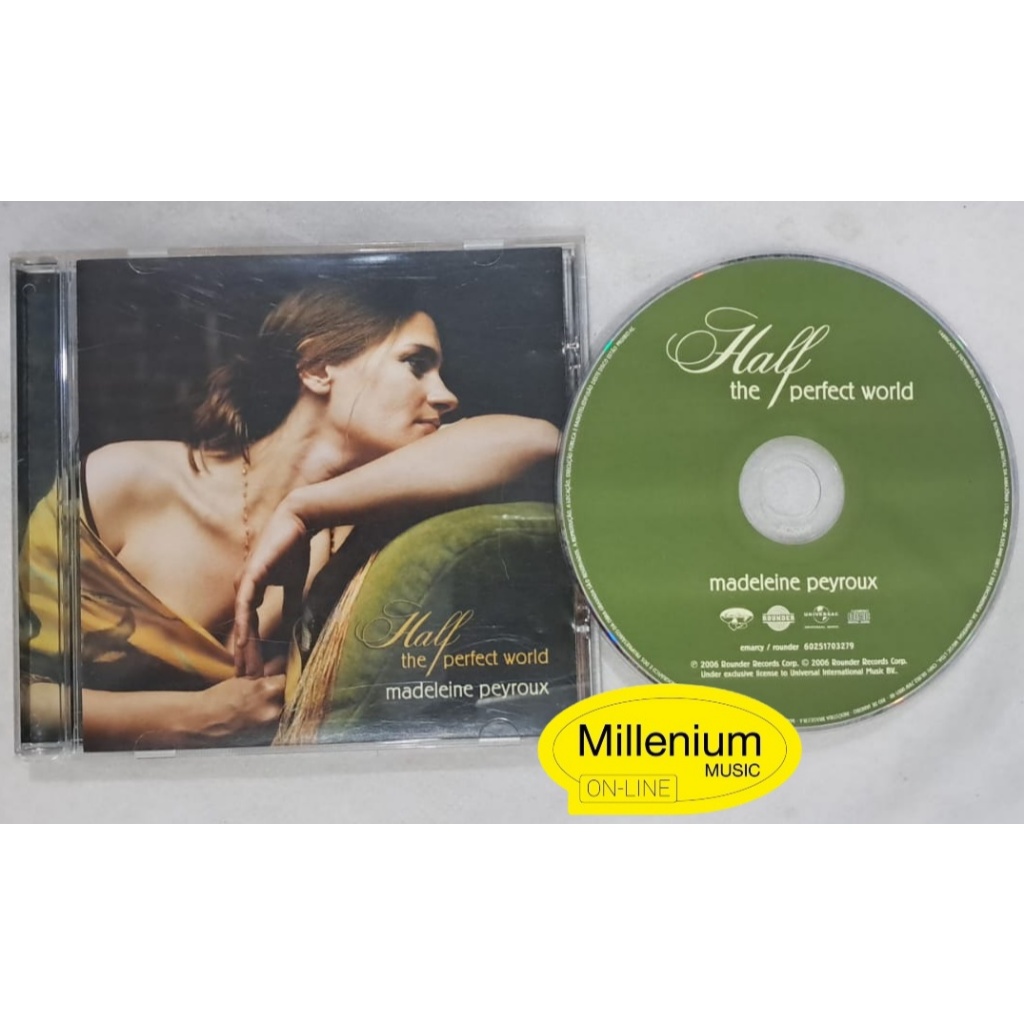 CD Madeleine Peyroux  Half The Perfect World 2006 Original Gravadora Colecionador Ótimo Estado