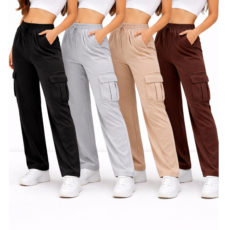 Calça Cargo Moletinho Juvenil Bolço Lateral Moda Blogueirinha feminina Menina 10 ao 16