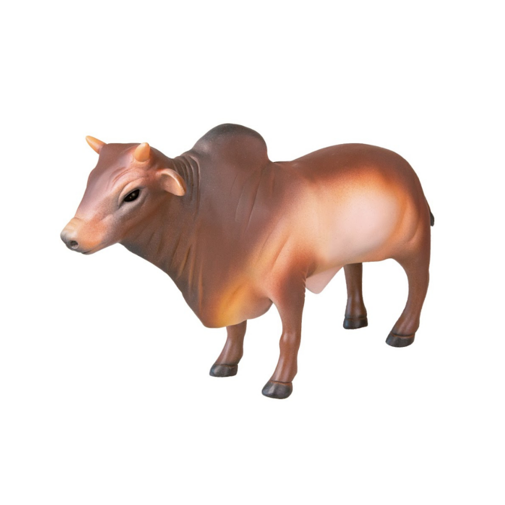 BRINQUEDO INFANTIL BOI COLECIONÁVEL ANIMAL FAZENDA VINIL 100% ATÓXICO TOQUE MACIO 8CM em Oferta na Shopee