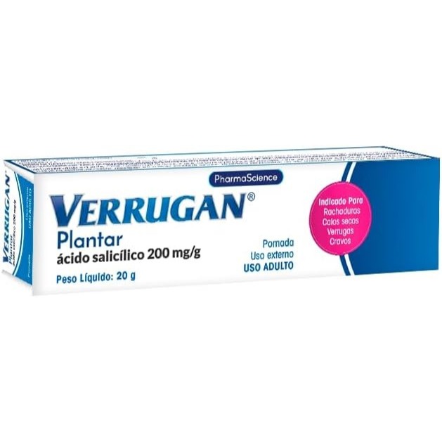 Verrugan Plantar 20g Uso Tópico Original