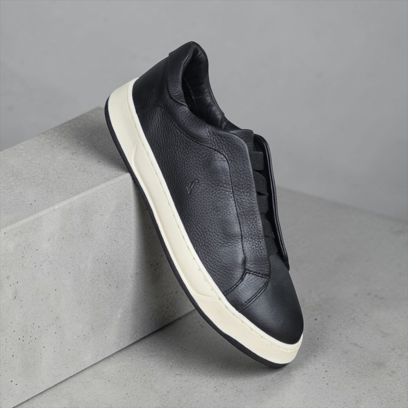 Tênis masculino casual croma envio imediato couro legítimo