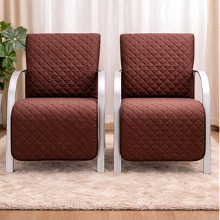 Kit Capa de Poltrona De 1 Lugar Com 1- 2 - 4 Peças Jogo De Protetor com Fixador Sem Braço - Exclusivo em Oferta na Shopee