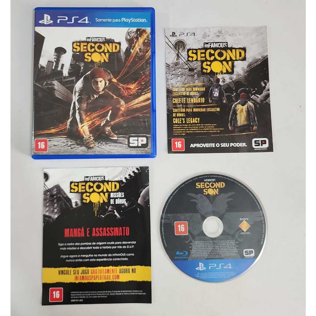 Infamous Second Son - PS4 ( USADO )