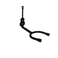 Suporte fixo de parede ara violão ukulele guitarra cavaco aguenta até 7kg