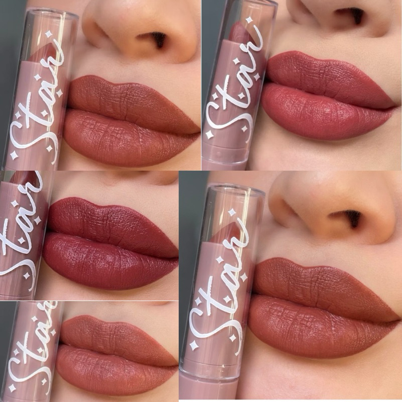 Batom Matte Star Mahav Cremoso Longa Duração Alta Pigmentação