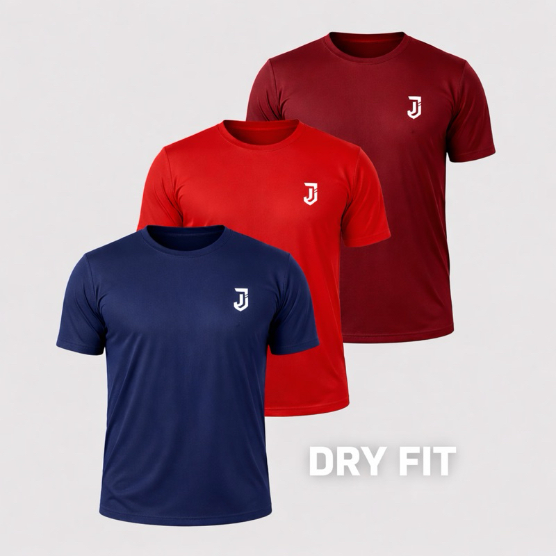 Camiseta Masculina Dry Fit poliéster camisa academia treino masculino com logo refletivo em Oferta na Shopee