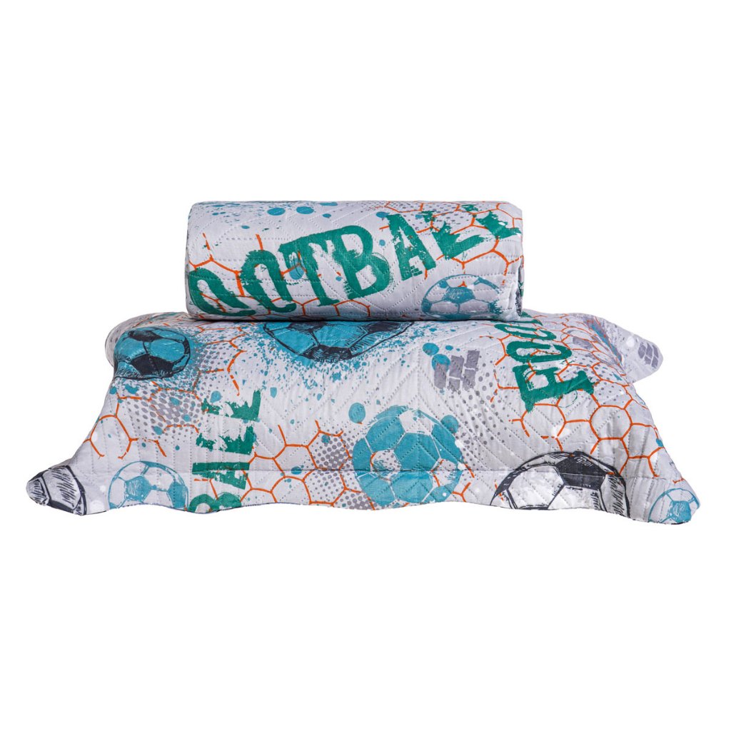 Kit Cobre Leito Colcha Infantil Tamanho Casal Com Porta Travesseiro Kids - Bene Casa