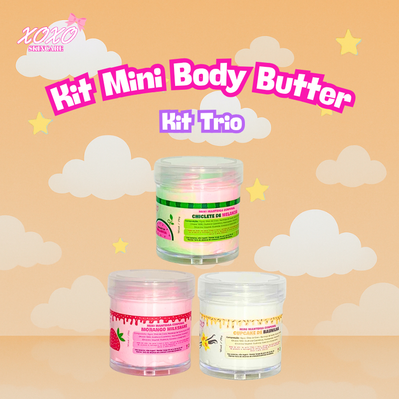 Mini Manteiga Coporal Hidratante | Body Butter (LER A DESCRIÇÃO)