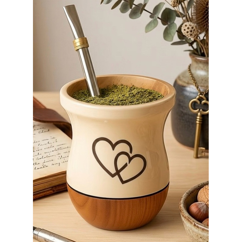 Cuia De Chimarrão Personalizada Com Nome Profissão Foto ou Frase – Presente Criativo Gaúcho