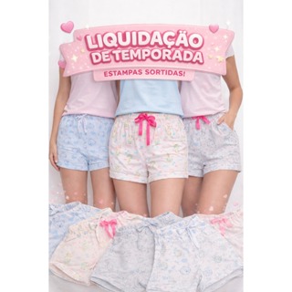Liquidação Shorts Avulso de Verão PV em Oferta na Shopee