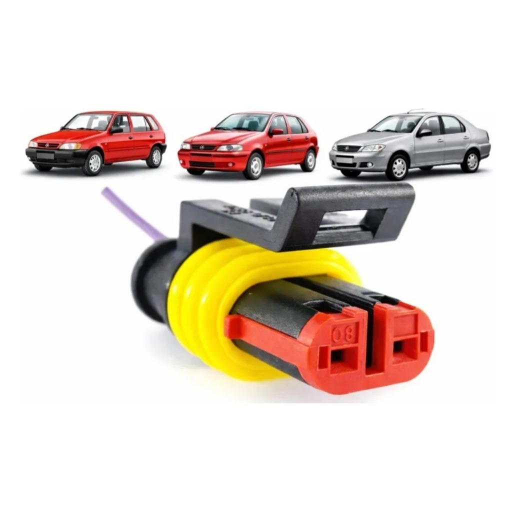 Chicote Plug 2 Vias Lanterna Bobina Ignição Palio Uno Corsa Tempra Gol ETE7731