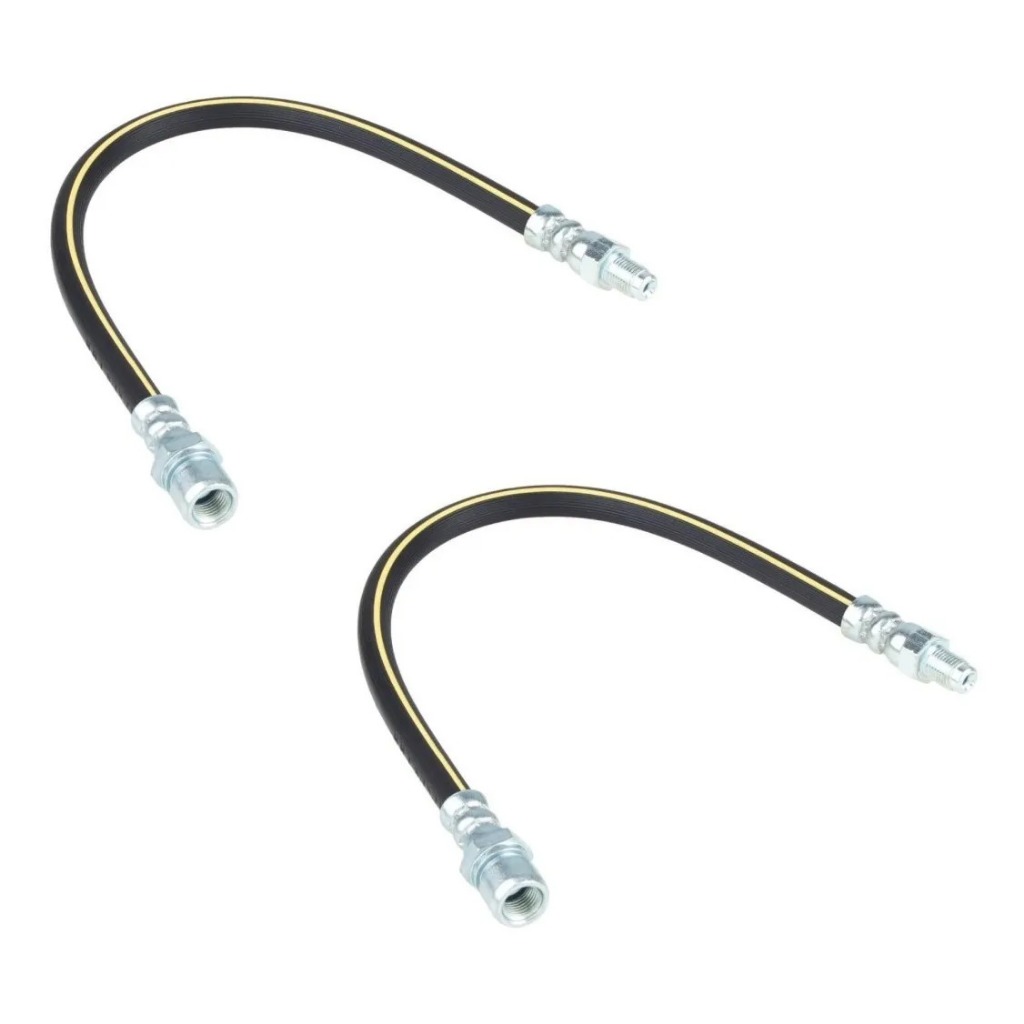 2 Flexivel Freio Dianteiro Fusca 1500 1600 Freio A Disco