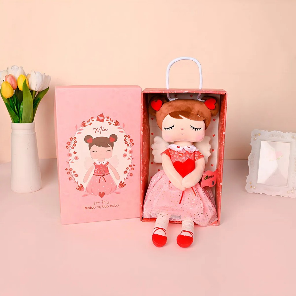 Boneca Metoo Doll Com Caixa Angela Fada Mia