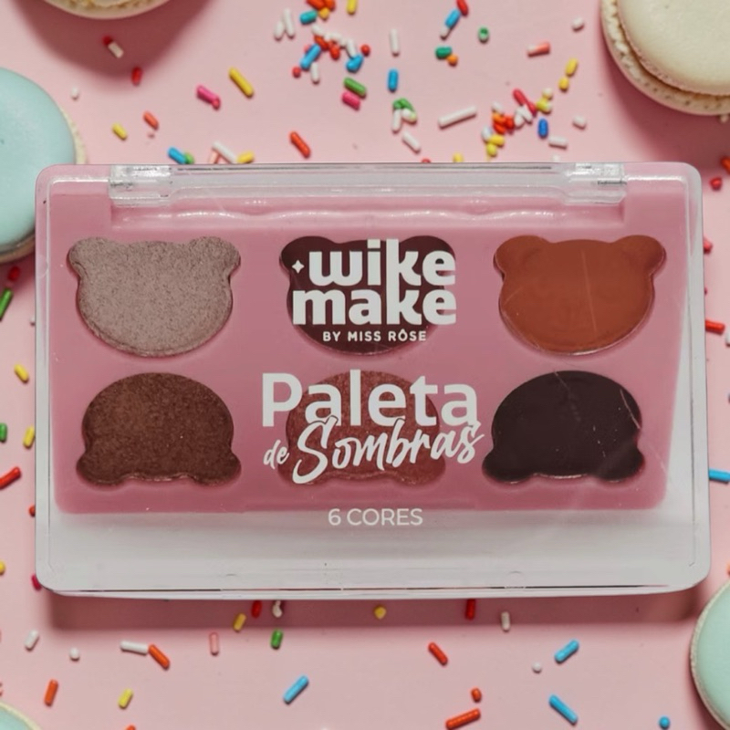Paleta de Sombras Ursinho - Wike Wake by Miss Rôse