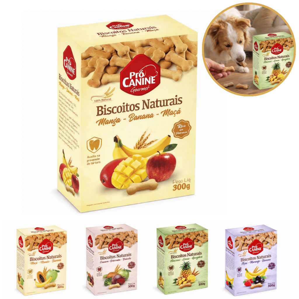 Petisco Biscoito Natural para Cachorro PróCanine 300g