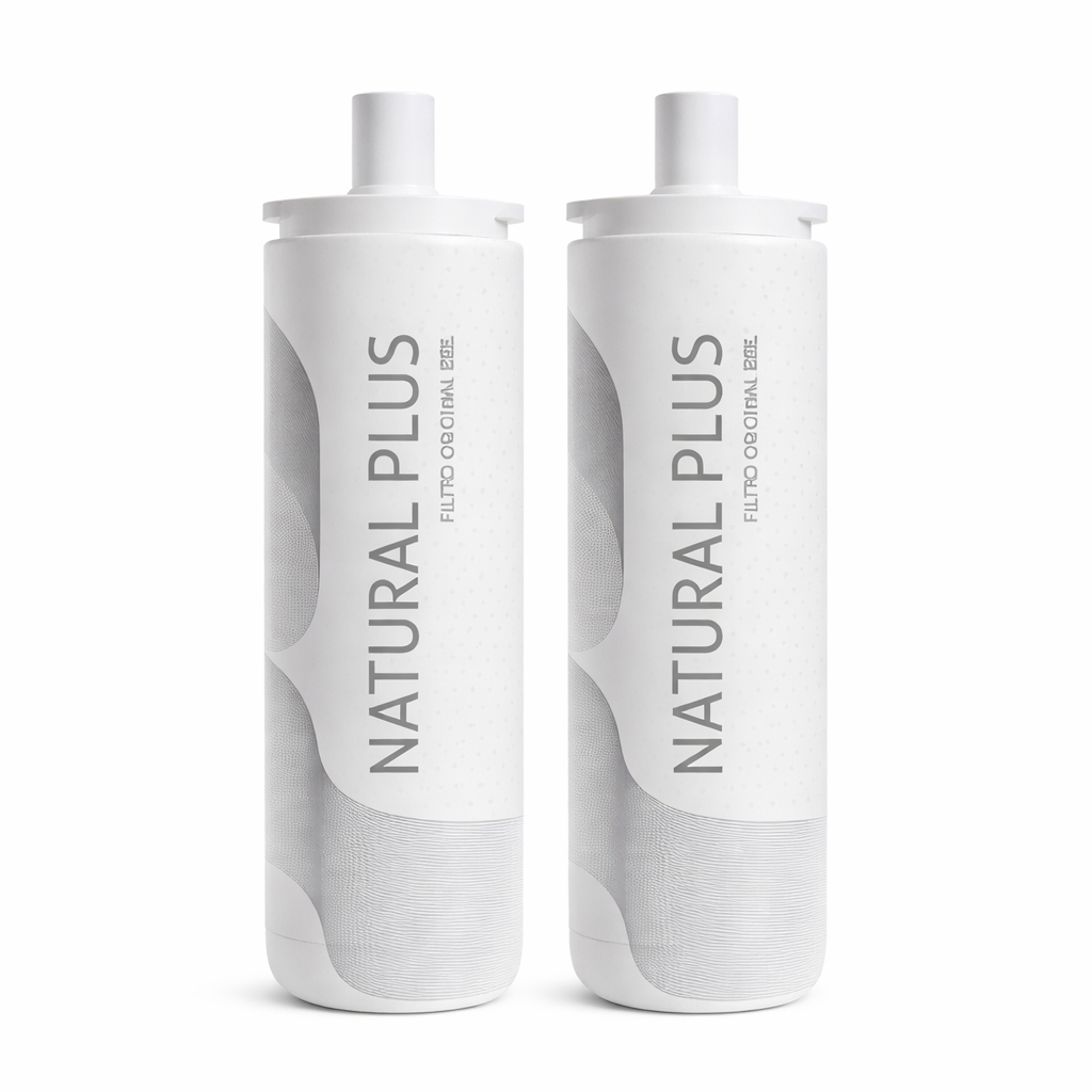 Refil IBBL Natural Plus C+5 Original Kit 2 Unidades Filtro Purificador Reduz Cloro Alta Durabilidade Compatível IBBL