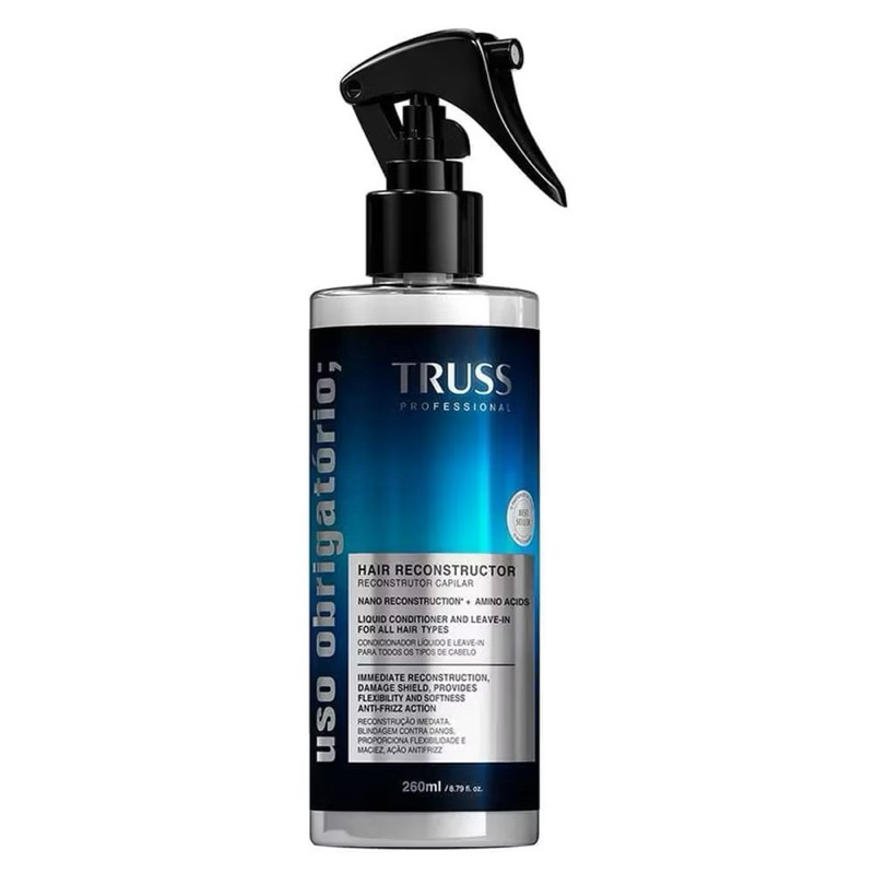 Truss Uso Obrigatório 260ml Reconstrução Capilar Proteção Térmica