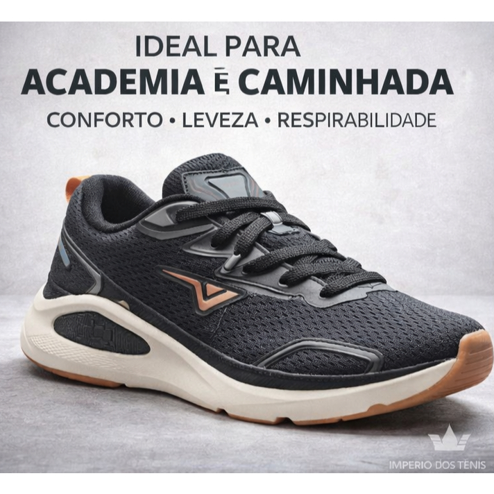 Tênis Leve Confortável Para Academia e Caminhada Respirável Dia a Dia Masculino Feminino Oferta