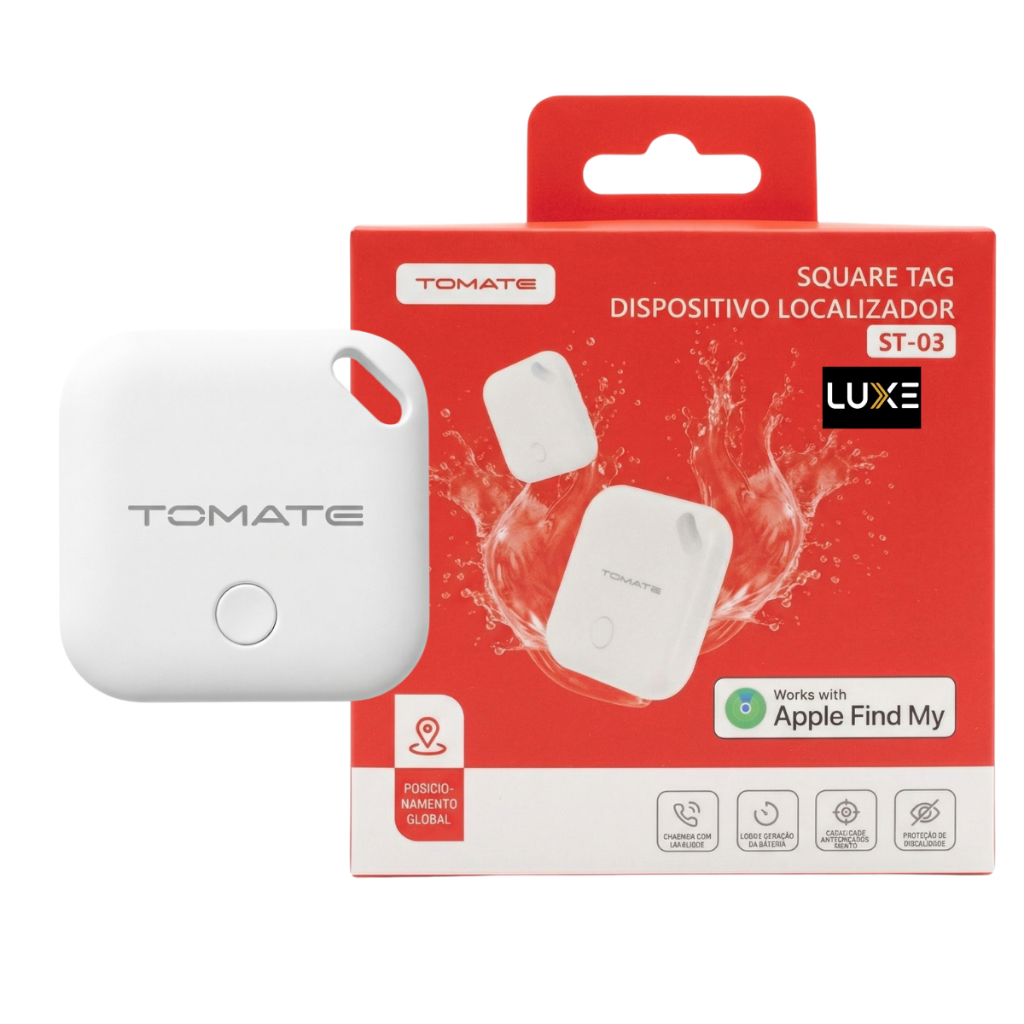 Tag Rastreador Apple Localizador GPS Smart Tag Compatível Iphone Buscar Apple Bateria Substituível