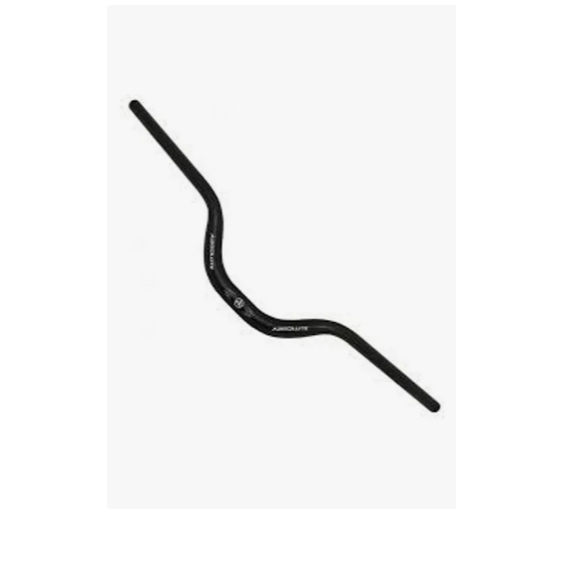 Guidão Absolute Alto Preto Alumino 31.8mm X 720mm X 60mm.