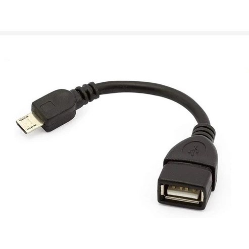 KIT 2 Cabos Adaptador Otg V8 Usb Para Celular Tablet Motorola Samsung 0249