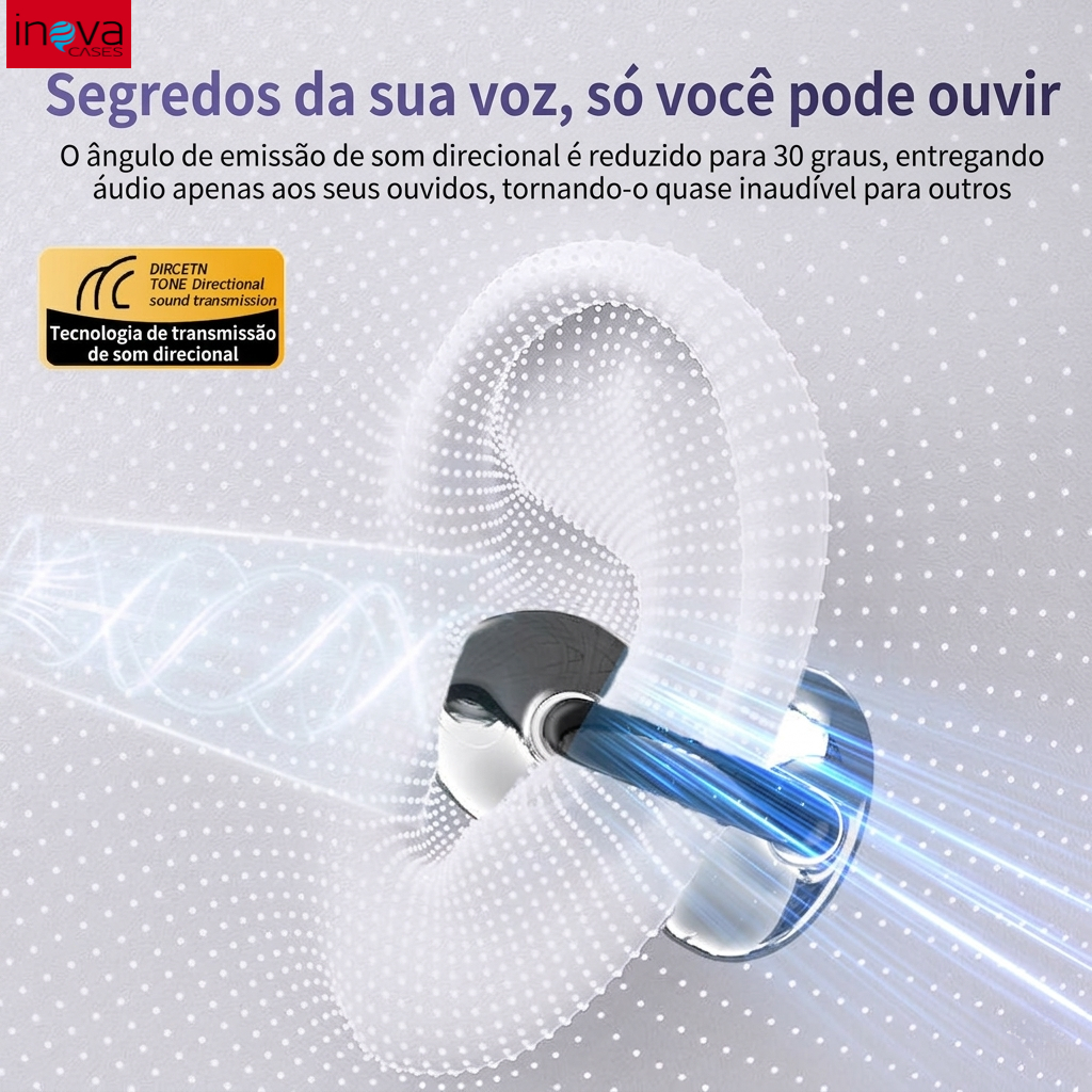 Fone de Ouvido Bluetooth Inova FreeClip Digital — foto 4