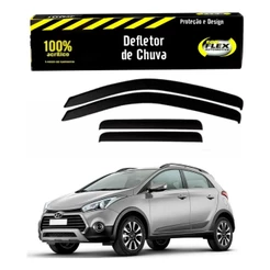 Super Calha de Chuva HB20 HATCH e HB20X 2013 a 2019 4Portas