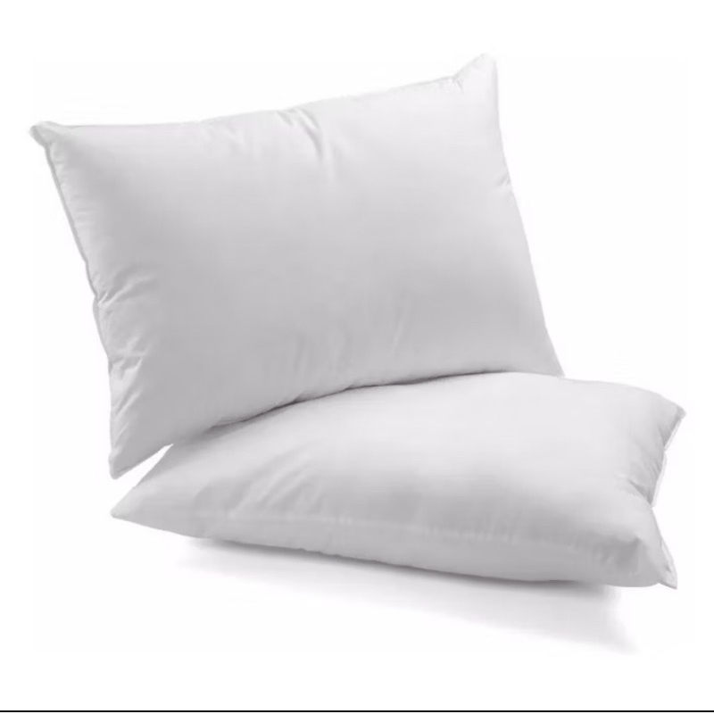 Kit 2 Travesseiros de Fibra Mista Têxtil Ecológica 45x65cm