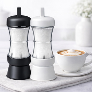 Açucareiro Automático Dosador de Açúcar com Botão Sem Sujeira Medida Exata Café em Oferta na Shopee