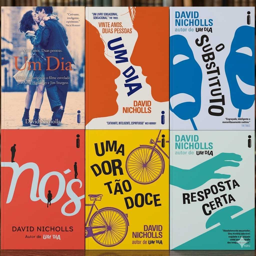 Coleção David Nicholls - Um Dia / Resposta Certa / O Substituto / Uma Dor Tão Doce / Resposta Certa