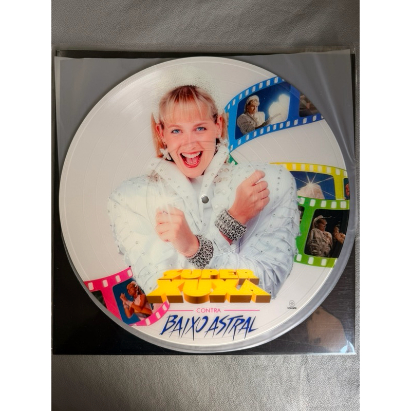 Vinil Xuxa Super Xuxa Contra Baixo Astral Picture Disc Edição Especial