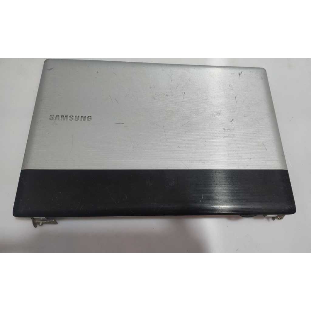 Carcaça tampa superior com moldura notebook Samsung rv411