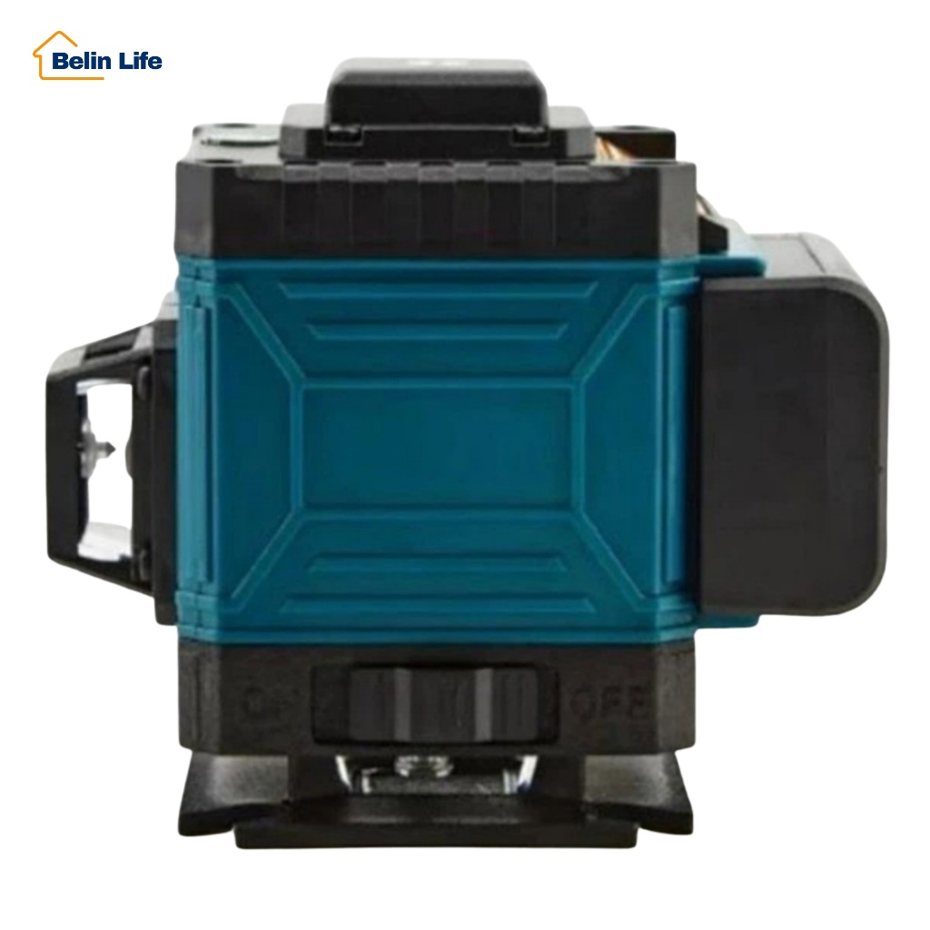 Nível Laser 3D 12 Linhas Verde 360 Profissional 2 Baterias Controle e Maleta  Luatek LV-012