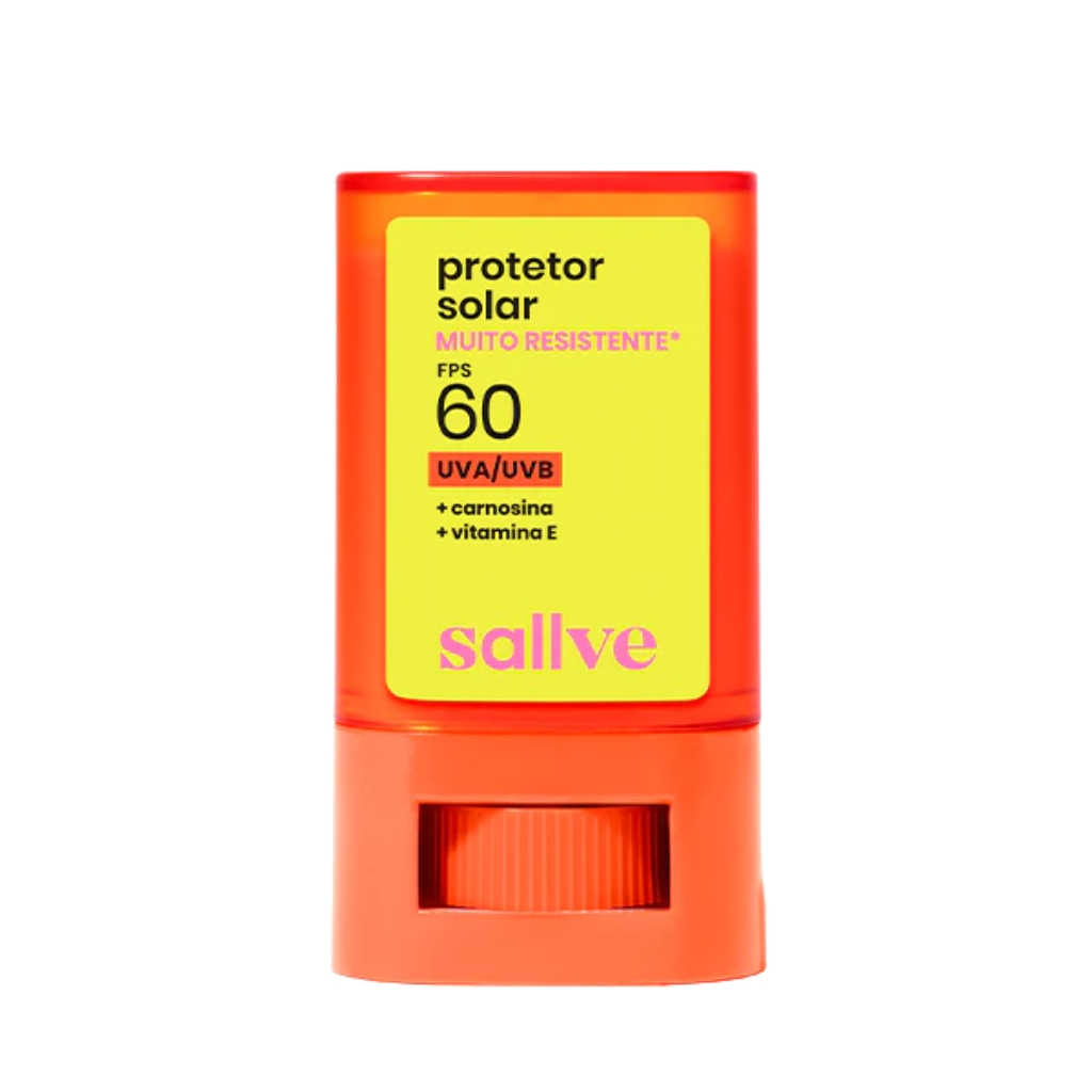 Sallve Protetor Solar Facial em Bastão FPS 60 - 15g
