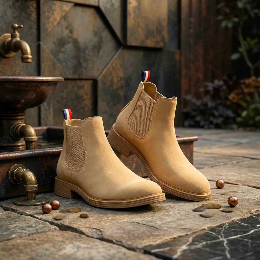 Botina Country Feminina Masculina Couro Legítimo Salto Cano Baixo Clássico Cowboy Elegante Versátil
